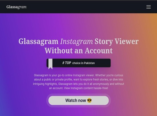 Visit the Glassagram Website: 