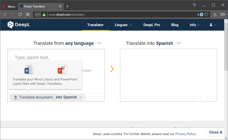 8. DeepL Translate – Good For Document Translation