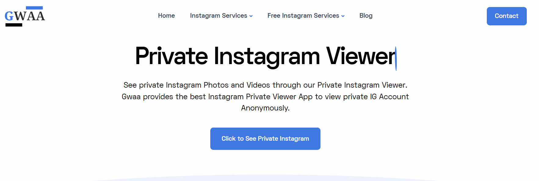 Gwaa –  Best Anonymous Instagram Profile, Story Viewer