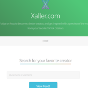 Xaller - TikTok Viewer Anonymous