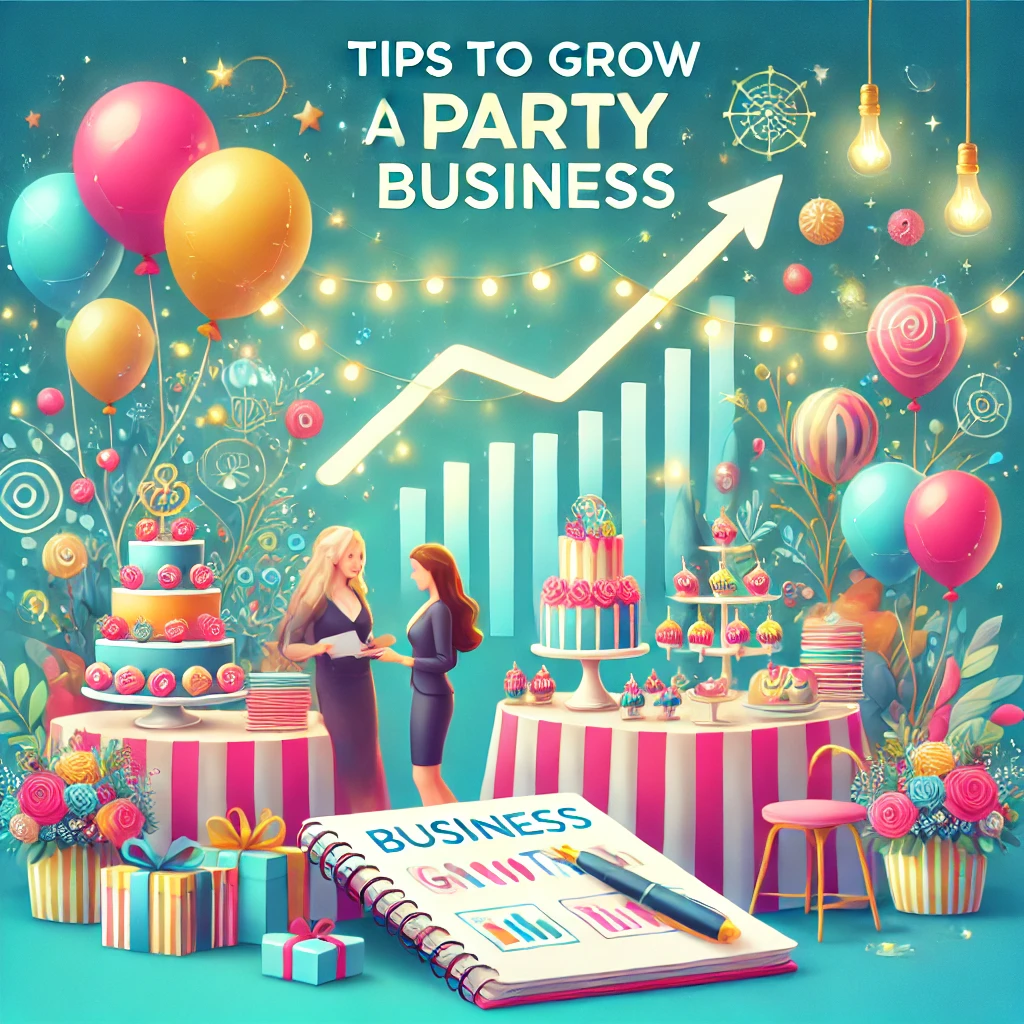 10 Tips to Grow Your Party Business